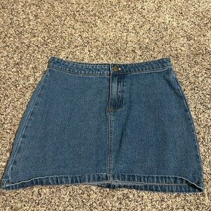 Denim Miniskirt